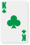 King of clubs