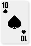 Ten of spades